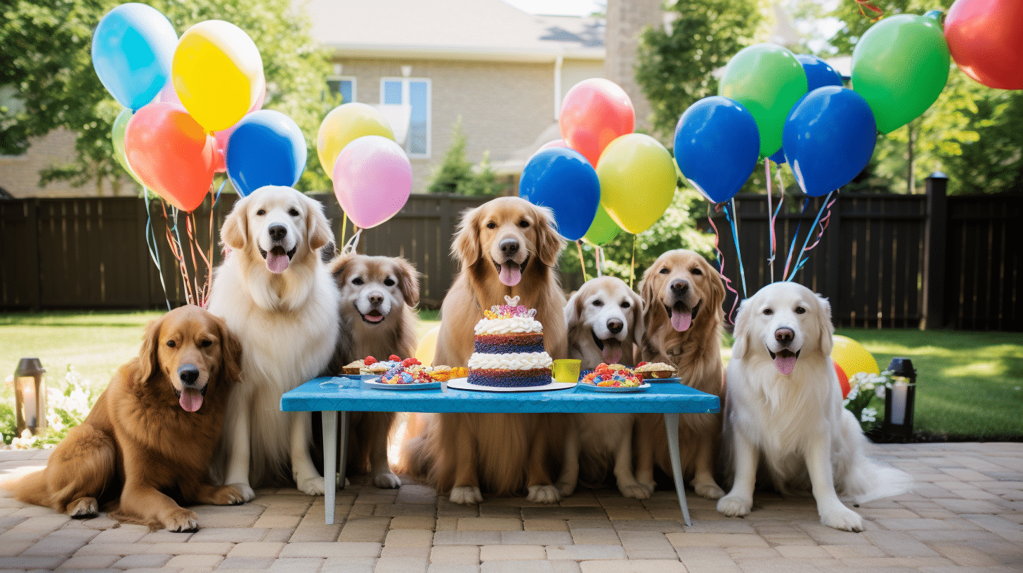 Throwing your dog a birthday party