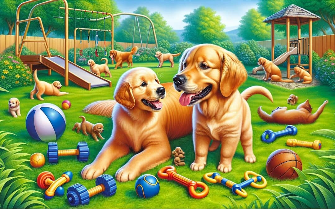 Balancing Energy: Golden Retriever Puppies Vs. Adults