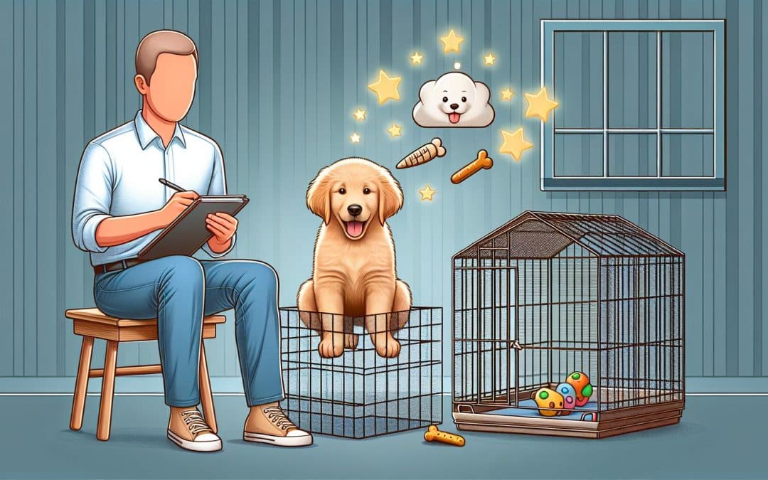 Crate Training Your Golden Retriever Puppy: A Step-by-Step Guide