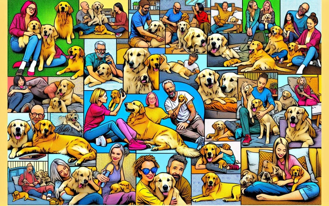 Celebs & Golden Retrievers: A Tail of Unconditional Love