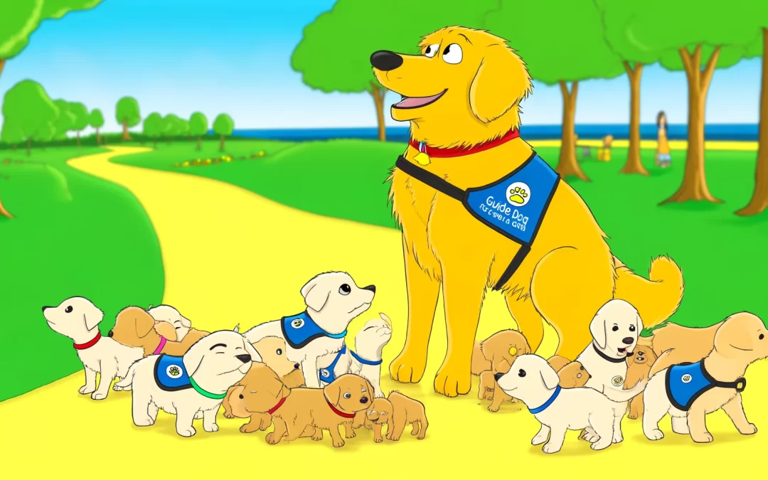 The Story of Trigger the Guide Dog: A Legacy of Over 300 Puppies