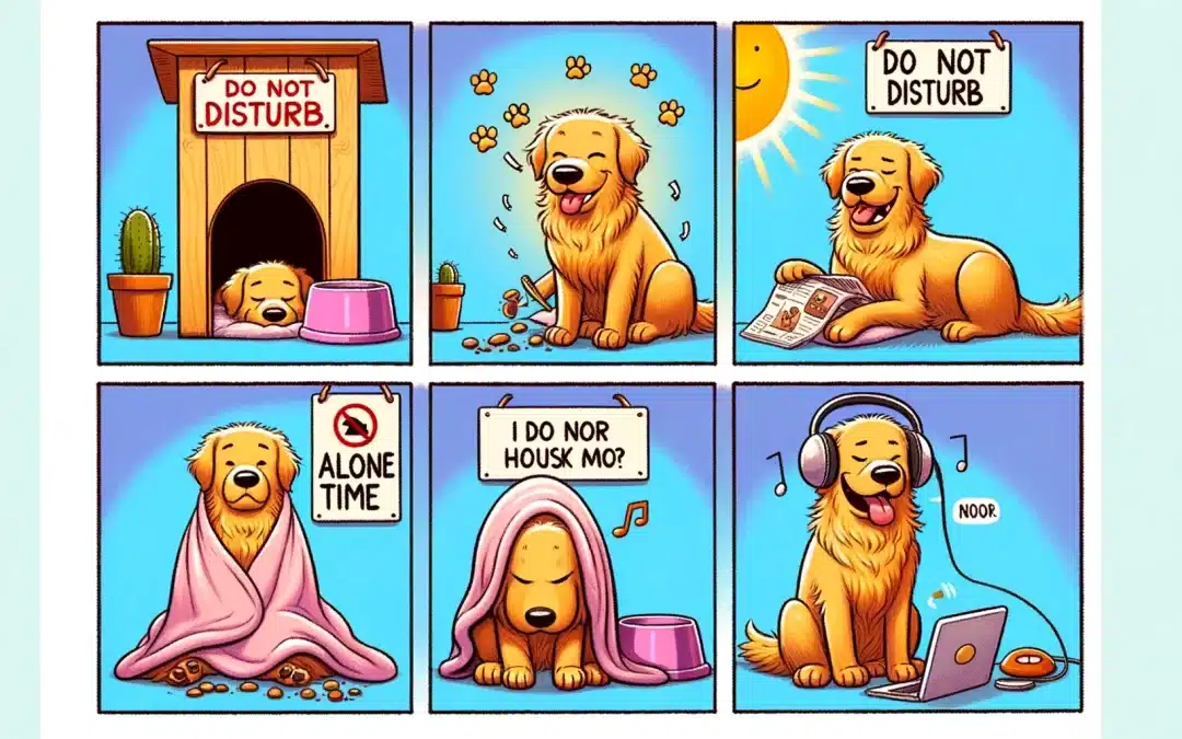 Does Your Golden Retriever Want Alone Time